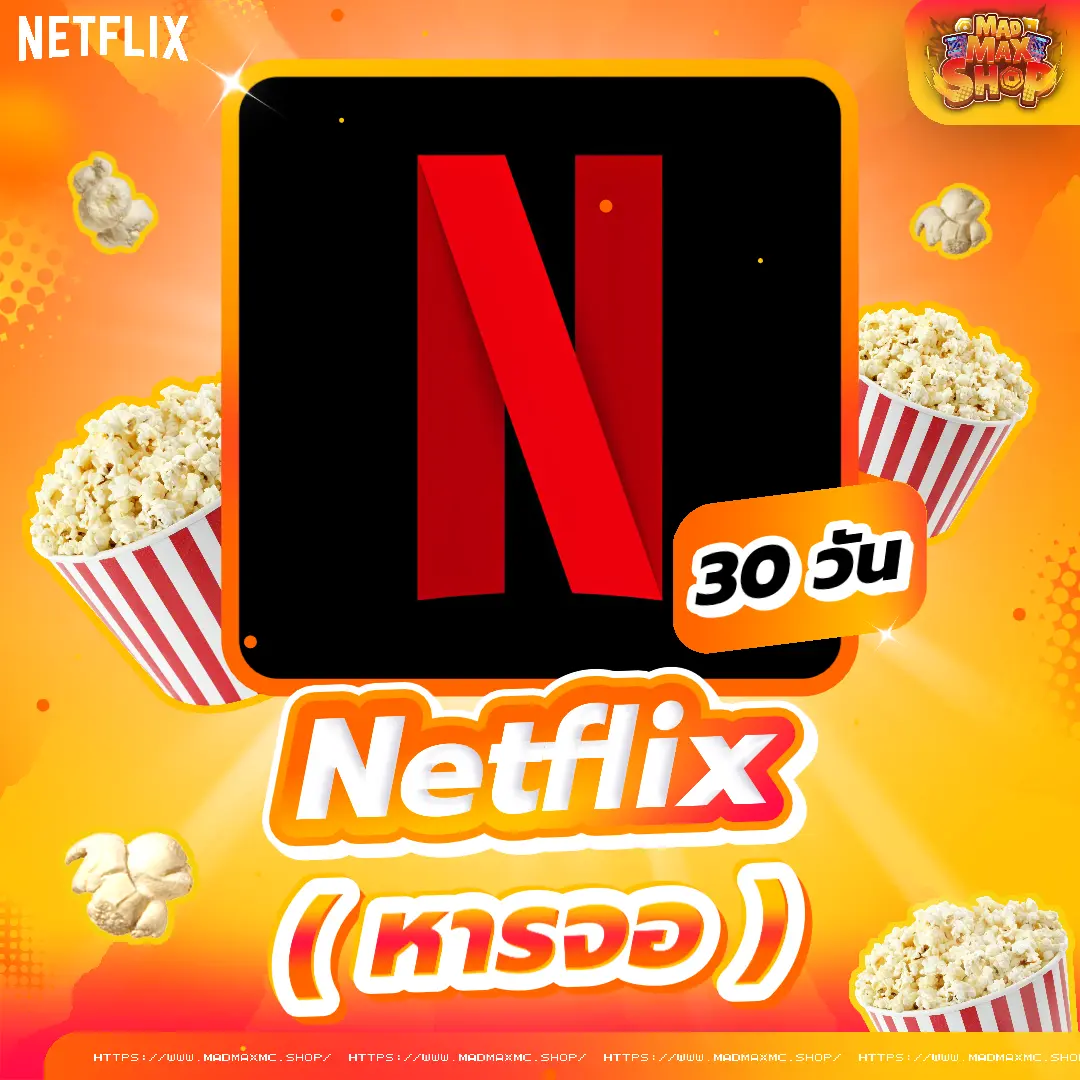 NETFLIX 30 วัน ( หารจอ )